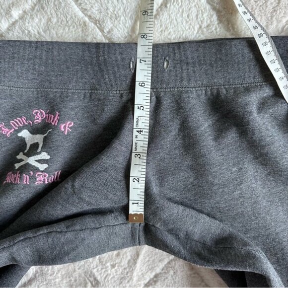 Victoria's Secret PINK | Vintage Grey and Pink Skull Joggers | Size Extra Small - Picture 12 of 12